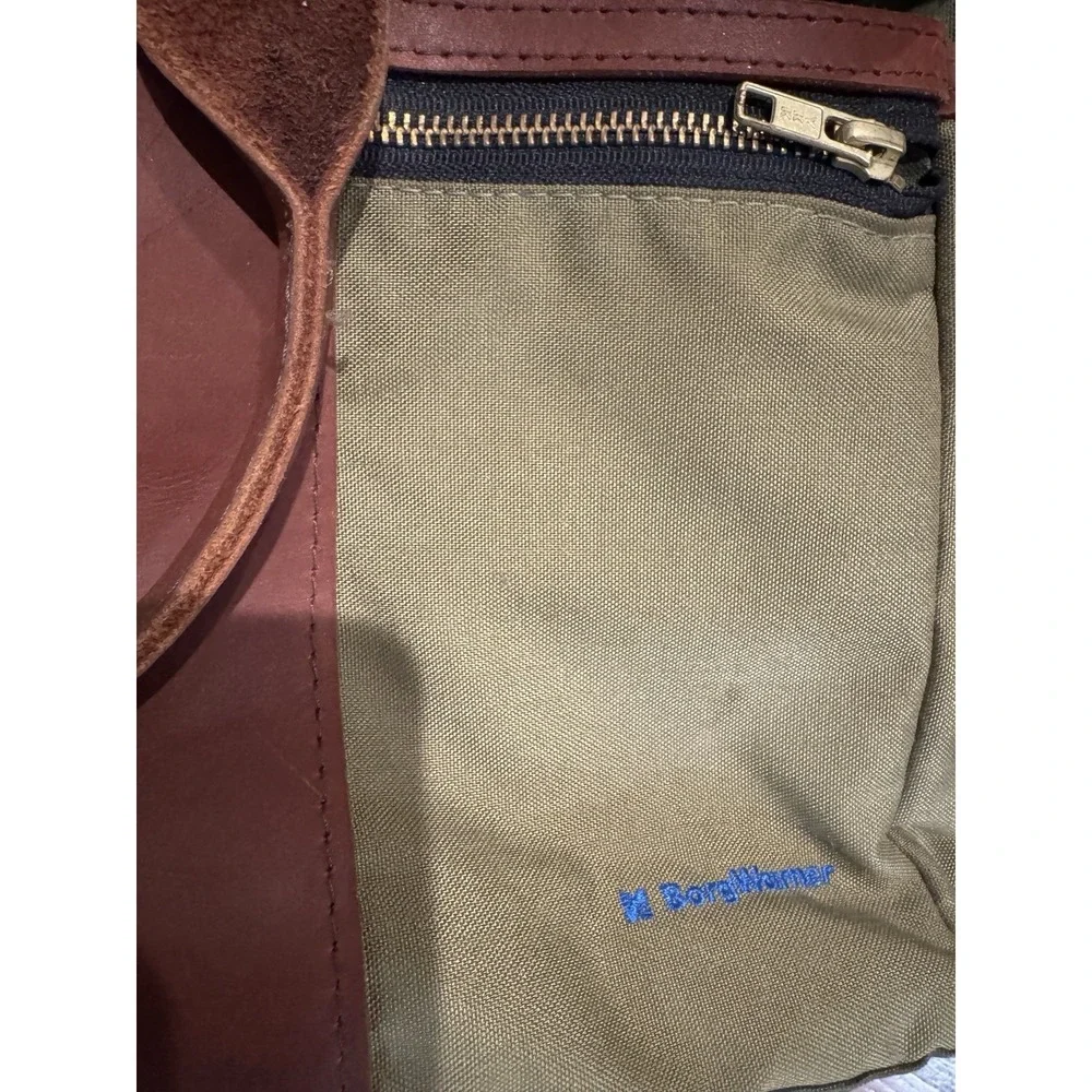 Sword & Plough Canvas Briefcase Messenger Laptop Bag Crossbody Strap